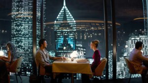 DROP, from left: Brandon Sklenar, Meghann Fahy, 2025. ph: Bernard Walsh / © Universal Pictures / courtesy Everett Collection