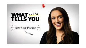 'What No One Tells You,' Jessamine Burgum