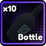 Bottle material from the Anime Saga Roblox experience.