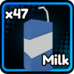 Milk material from the Anime Saga Roblox experience.