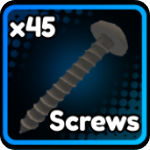 Screws material from the Anime Saga Roblox experience.