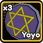 Yoyo material from the Anime Saga Roblox experience.