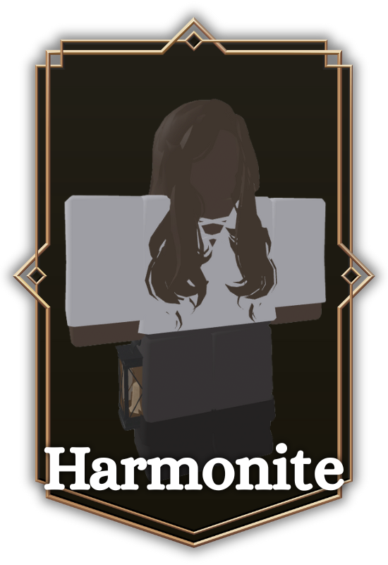 Harmonite race from the Absolvement Roblox experience