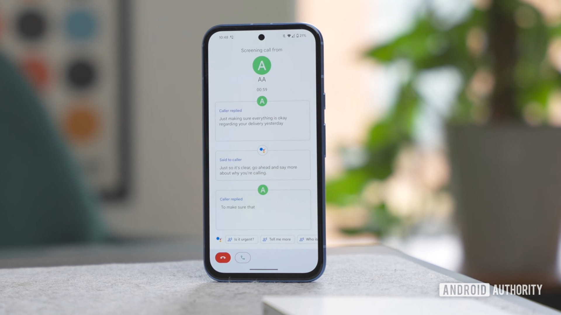 Google Pixel 8a call screening Google Pixel 8a call screening