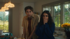 OH, HI!, from left: John Reynolds, Geraldine Viswanathan, 2025. © Sony Pictures Classics / Courtesy Everett Collection