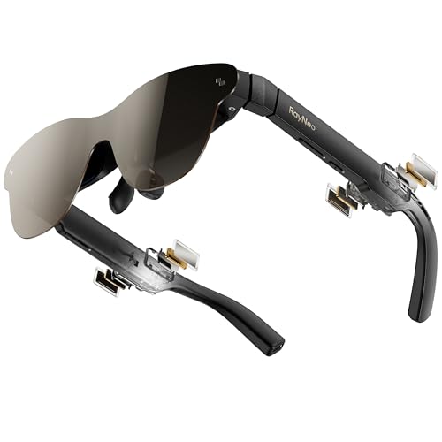 RayNeo Air 3s Pro AR/XR Glasses - 201'' 1200 Nits 120Hz HueView 2.0 Video...