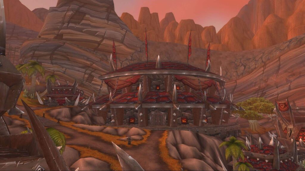 WoW MoP Classic Brawler’s Guild arena exterior