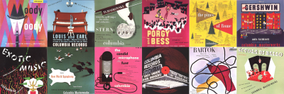 Album cover designs by Alex Steinweiss