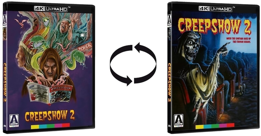 Creepshow 2 reversible cover art