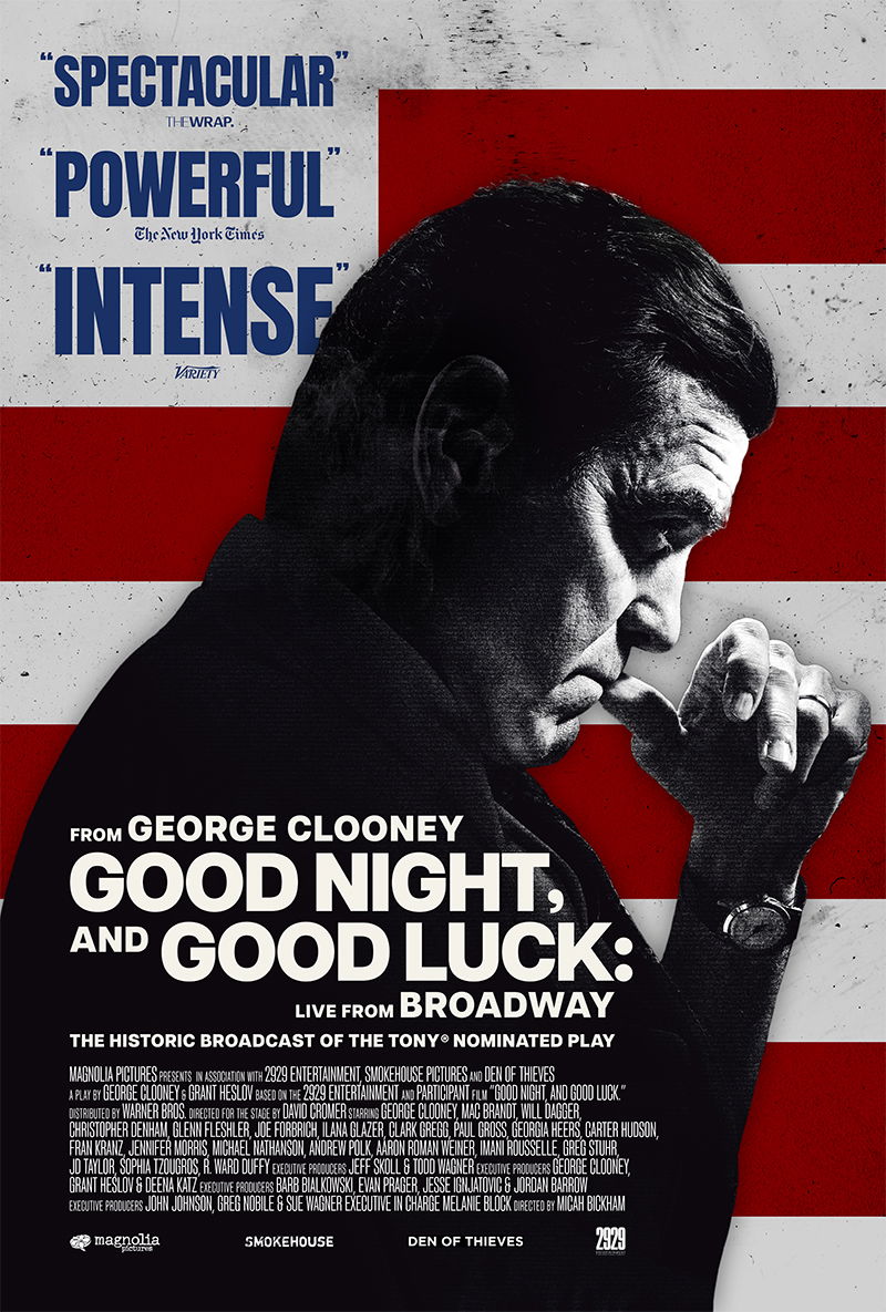 Good Night, and Good Luck: Live From Broadway Poster
