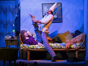 Taylor Richardson and Kristian Lugo as Laraine and Dan Taylor Richardson and Kristian Lugo as Laraine and Dan