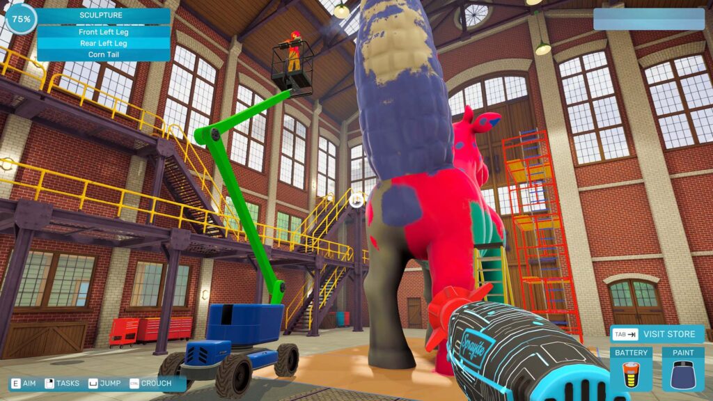 Spray Paint Sim screenshot