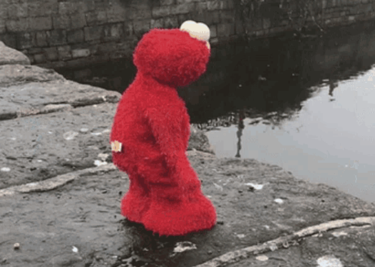 sad Elmo